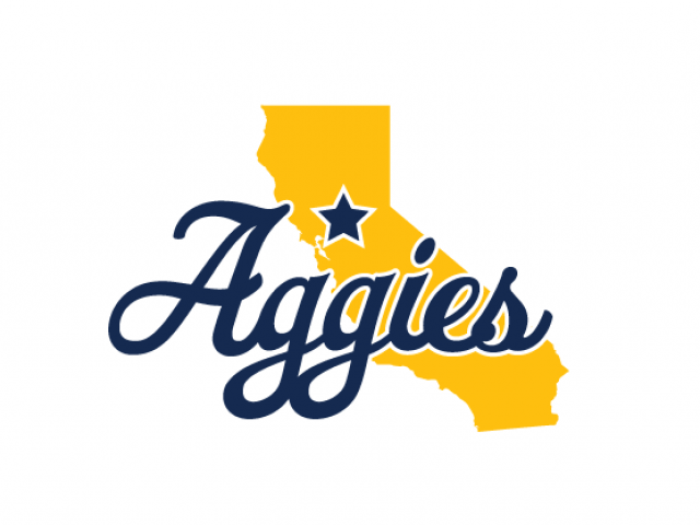 加利福尼亚州的Aggies标志