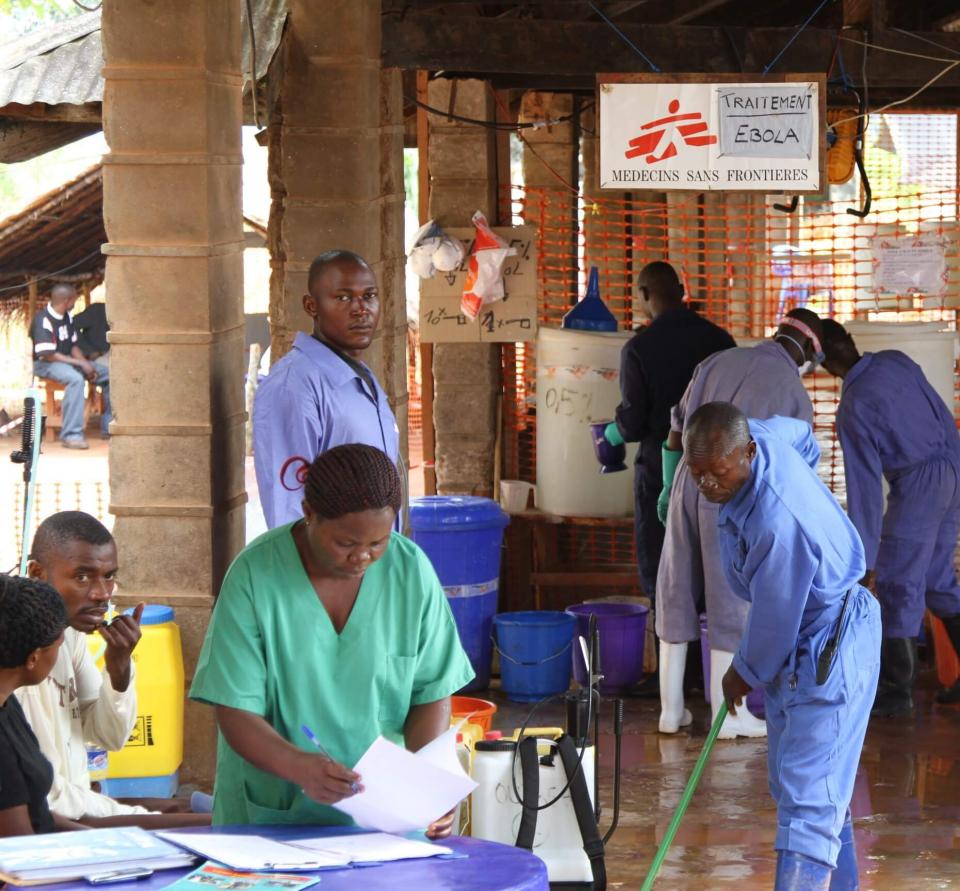 ebola treatment center
