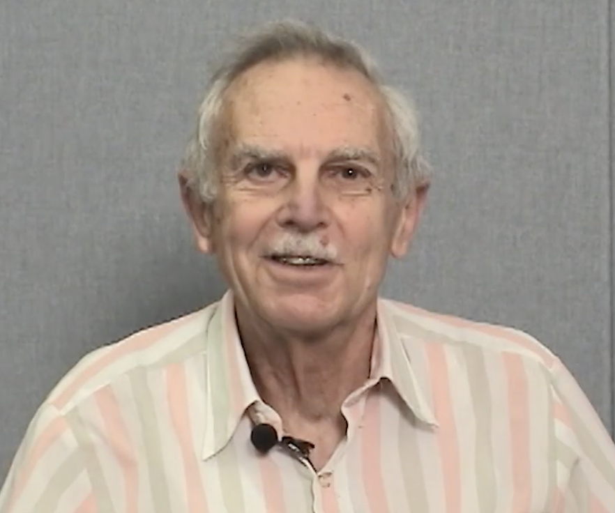 Professor Robert Sommer, smiling at camera