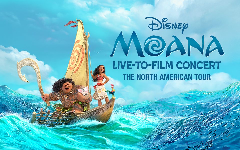 Moana photo in clue tint