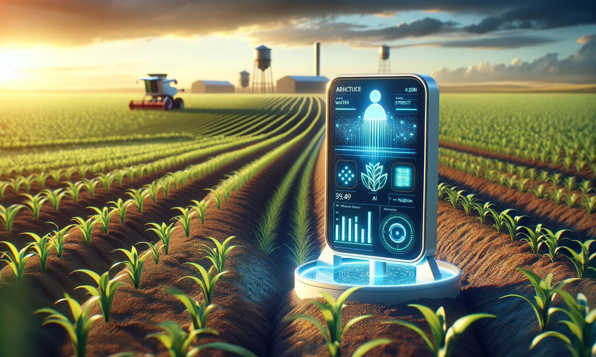 Artificial intelligence in agricultural fields
