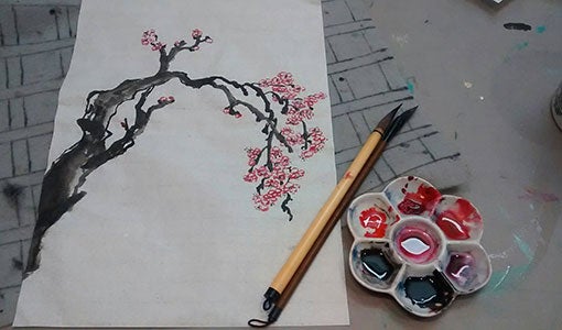 Chinese Brush painting