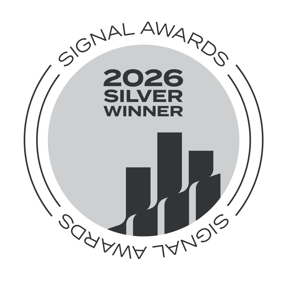 Signal Awards 2026 Silver Winner logo