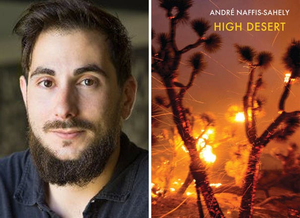 André Naffis-Sahely, UC Davis faculty, and "High Desert" book cover