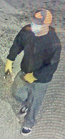 Suspect image from security camera