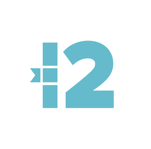 A 12 and diploma icon