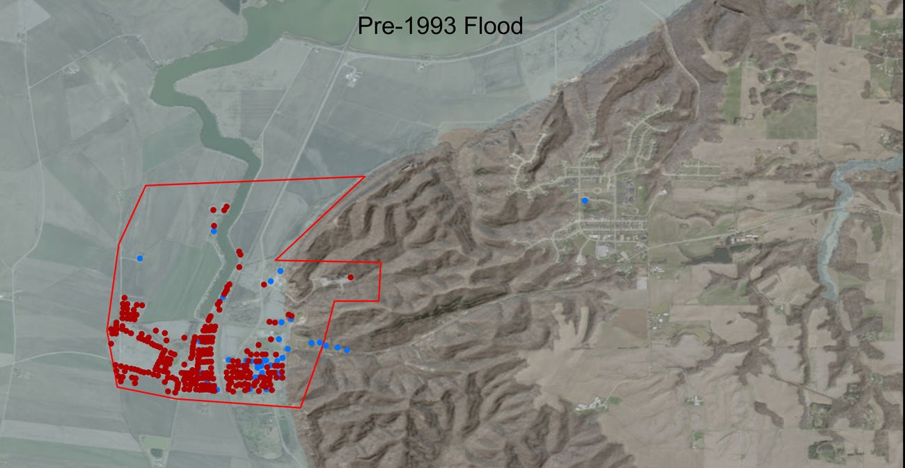 map of valmeyer pre-flood