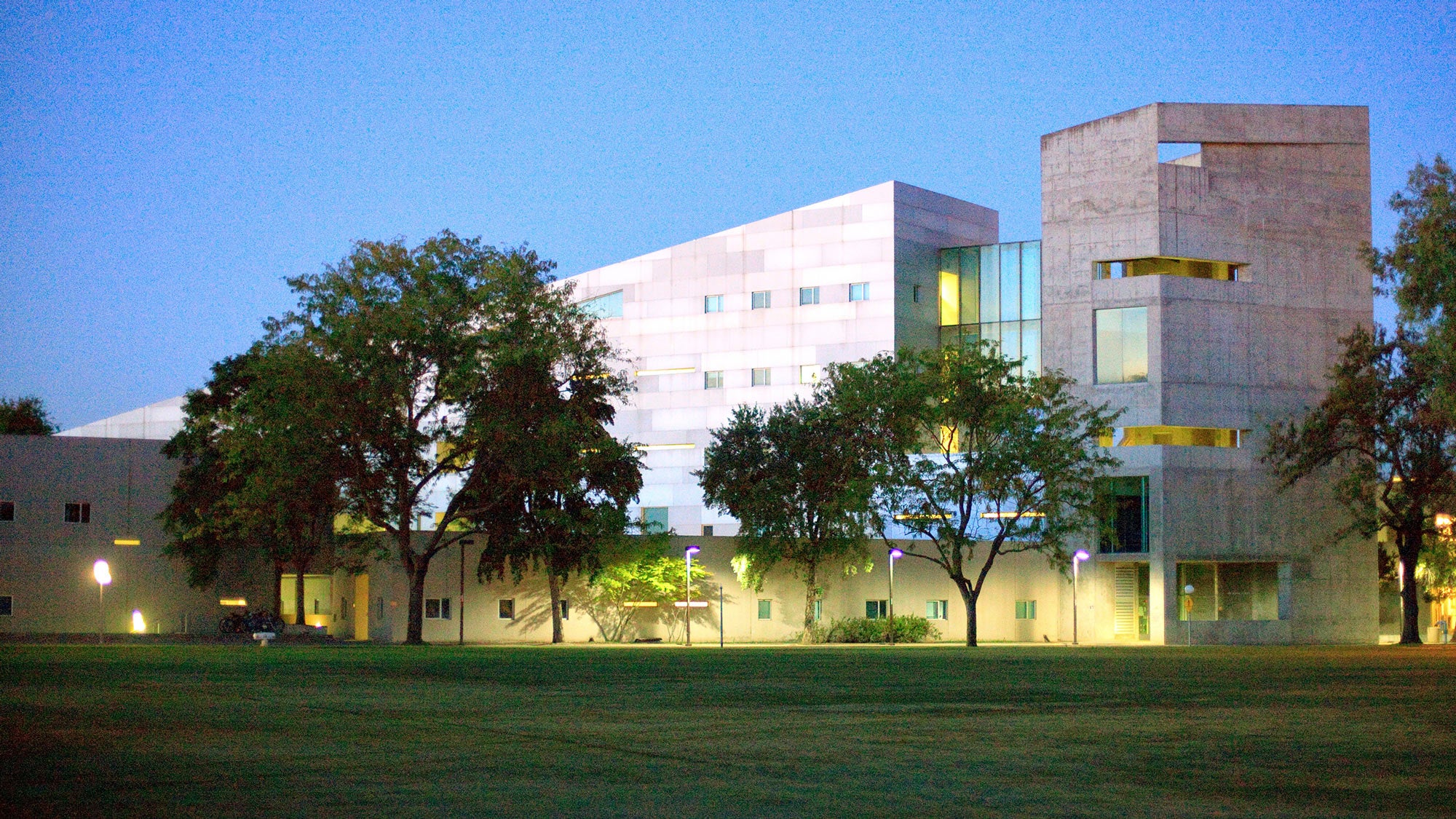 Social Sciences and Humanities Building, exterior