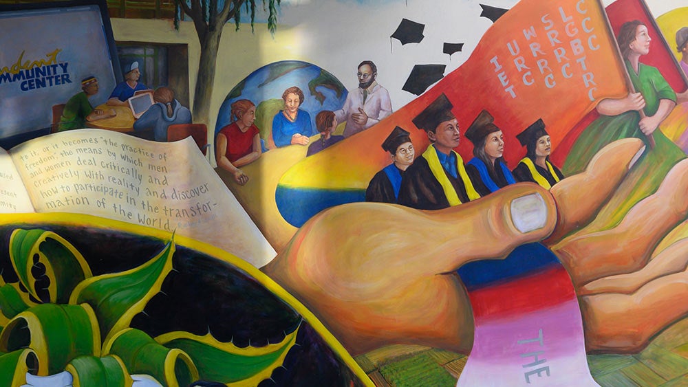 malaquias montoya mural student community center