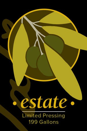  Estate label, olives and leaves (cropped)