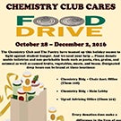 Chemistry Club food drive.