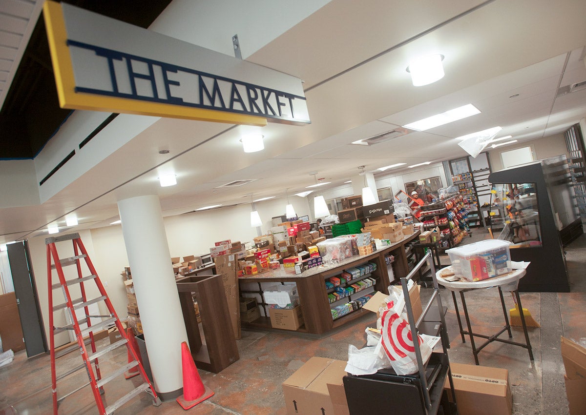 The Market inside the Memorial Union.