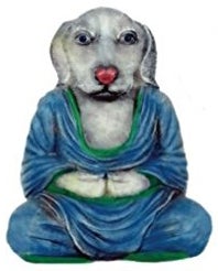 "Buddha dog" from "Petitation" book cover