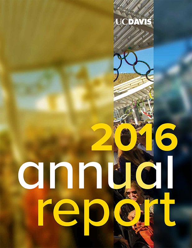 The cover of the annual report.