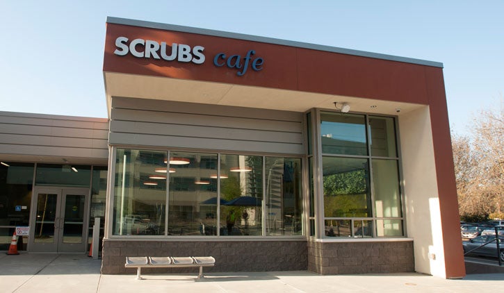 New Scrubs Cafe exterior