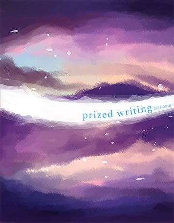 "Prized Writing" cover, 2017-18