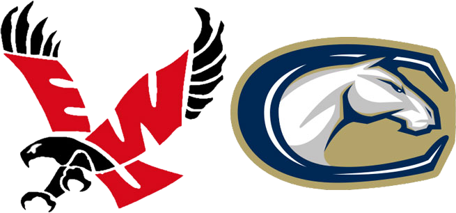 Eagle logo and C-horse logo