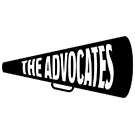 Megaphone reading "advocates"