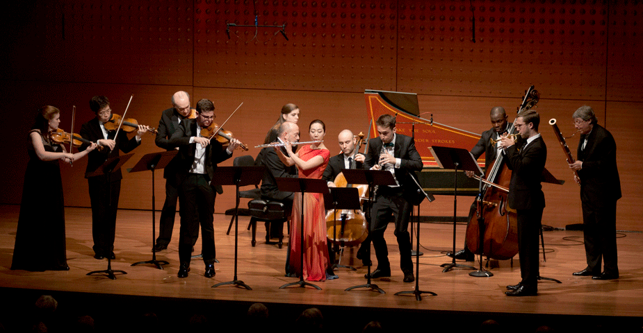 Chamber Music Society of Lincoln Center, on stage