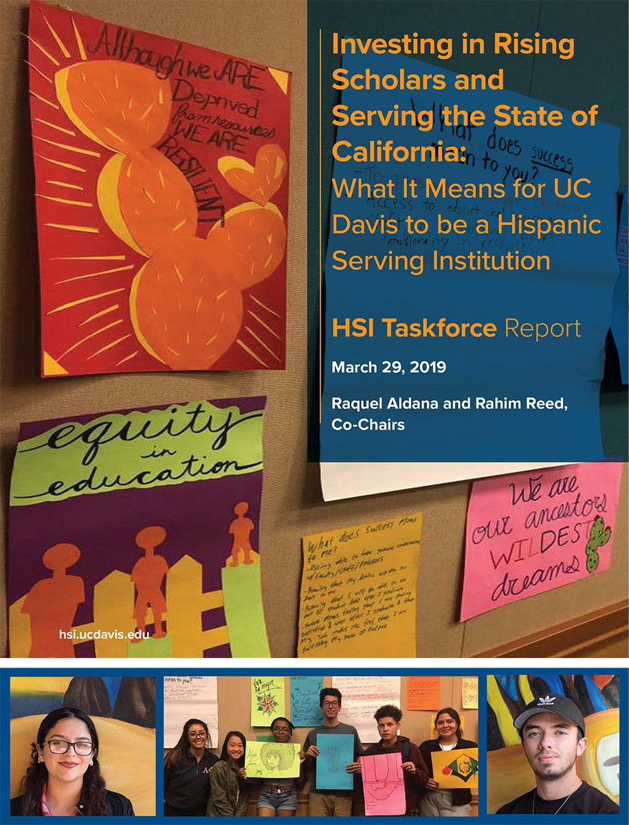 The cover of the HSI task force report.