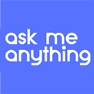 Logo for reddit Ask Me Anything