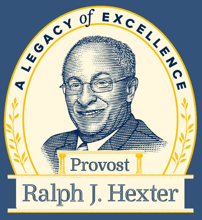 Ralph J. Hexter graphic