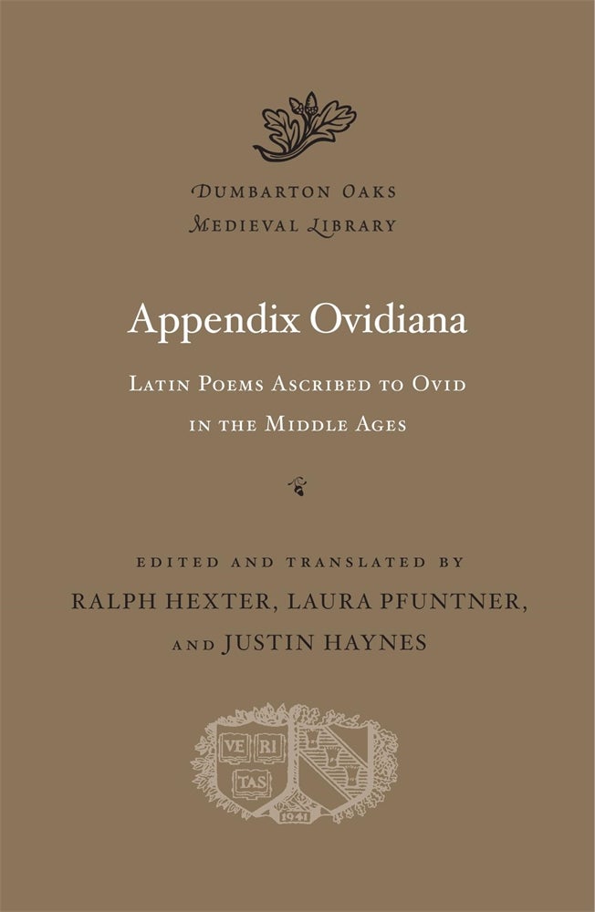 "Appendix Ovidiana" book cover