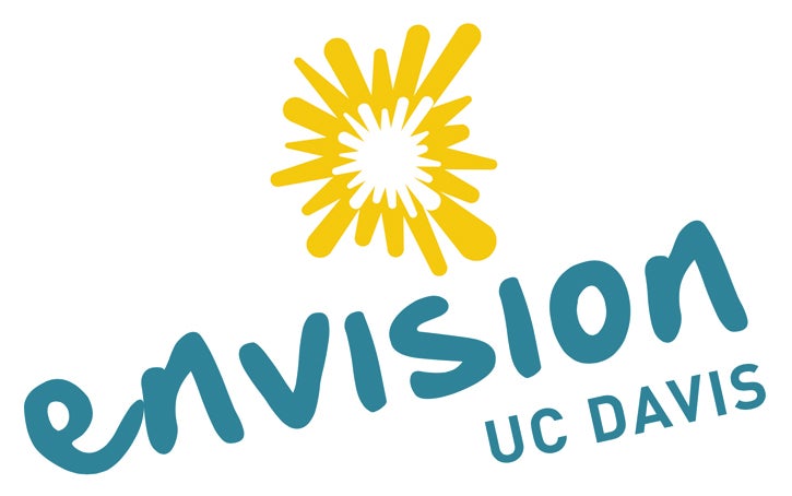  "Envision UC Davis" with starburst