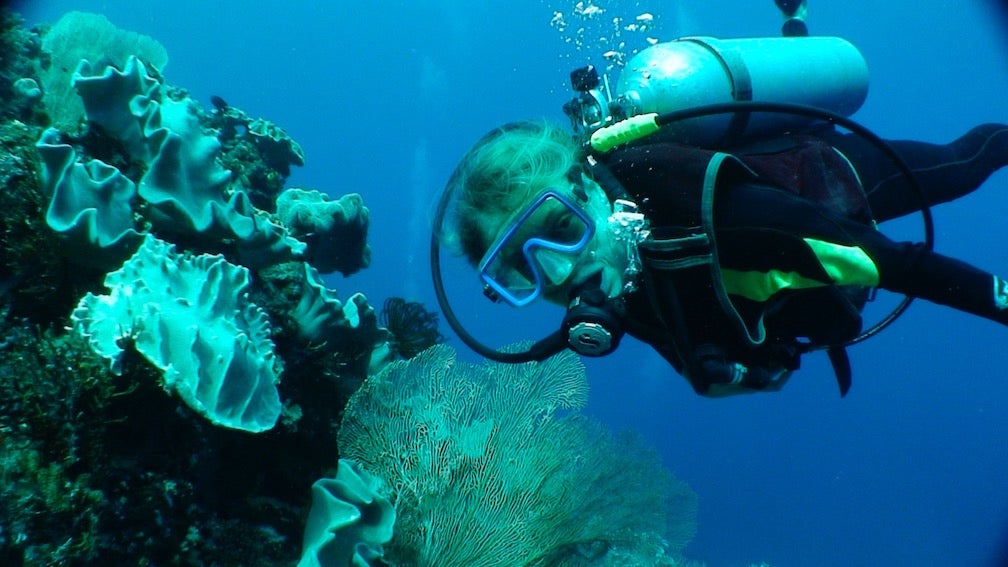 Marine biologist Susan Williams