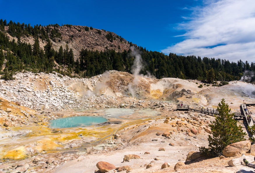 Bumpass Hell at Lassen Volcanic National Park