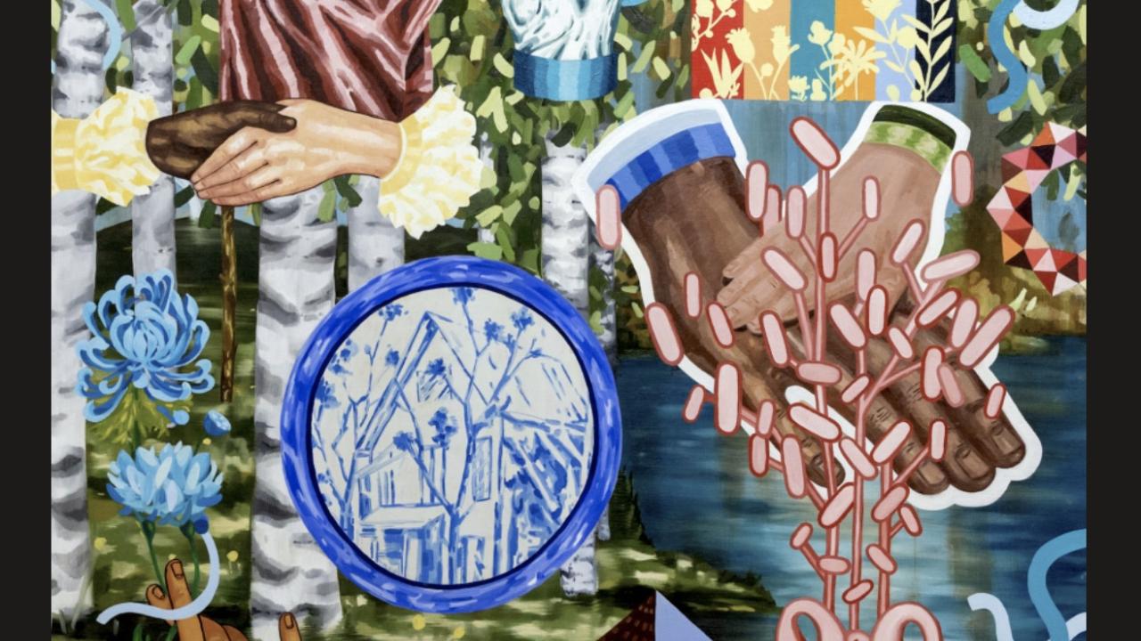 Arenas painting