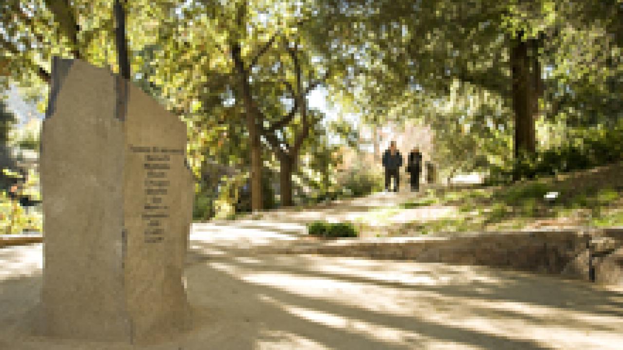 The Native American Contemplative Garden.