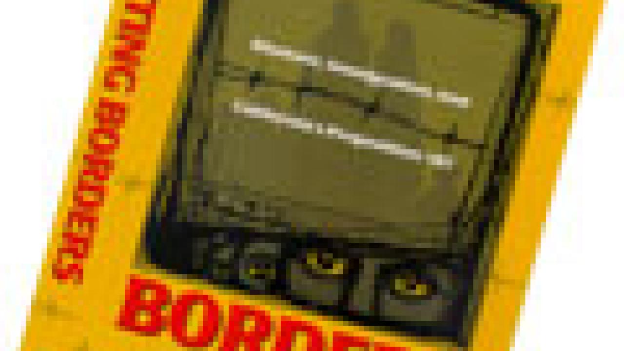 This photo is of the "Shifting Borders" book cover.