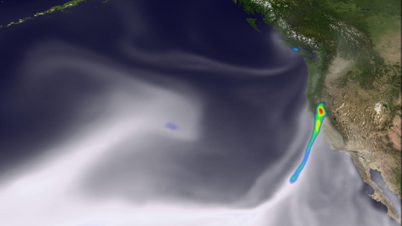 Atmospheric river climate model