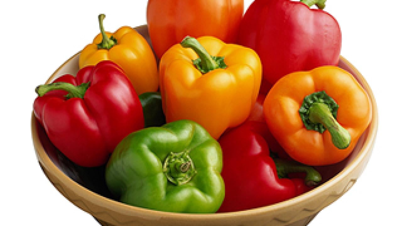 bowl of bell peppers