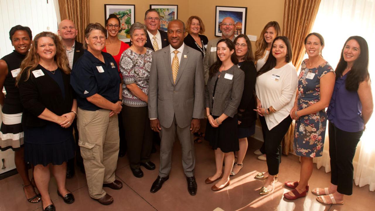Breakfast With the Chancellor group photo