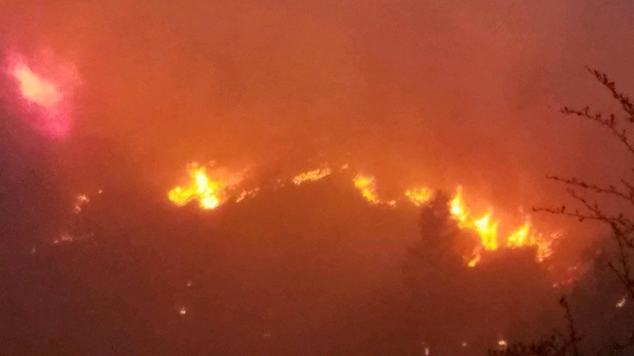 The Carr Fire in Redding.