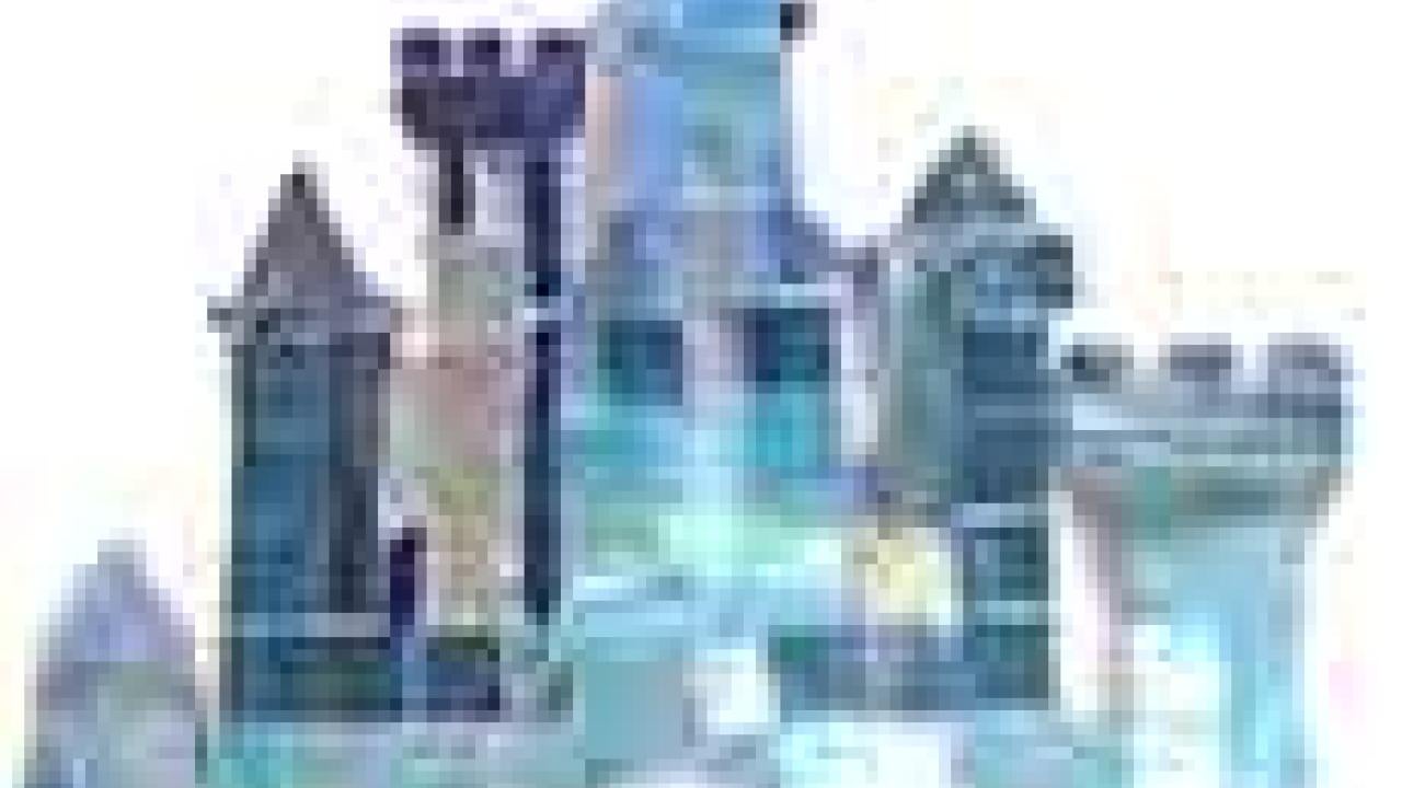 Photo: Jennifer Rutherford's "Castle" glass mosaic