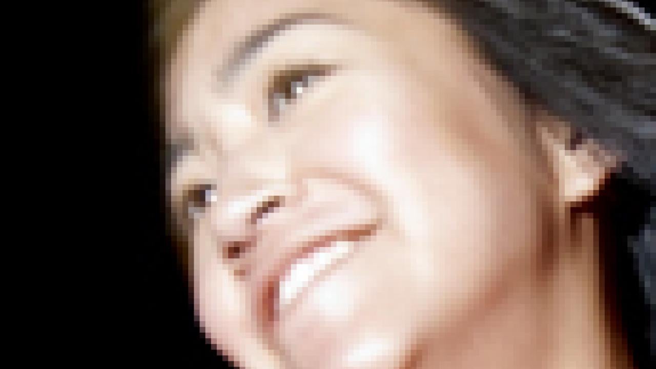 Photo: A flash mob dancer