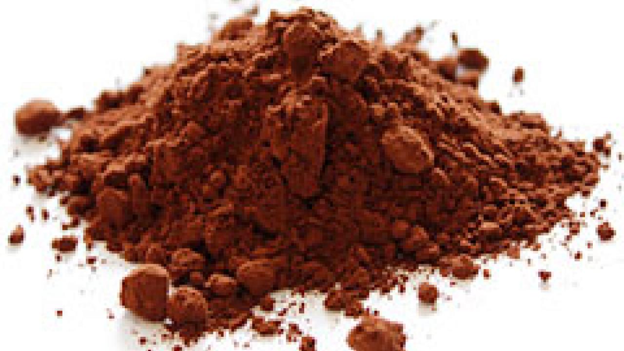 Photo: cocoa powder