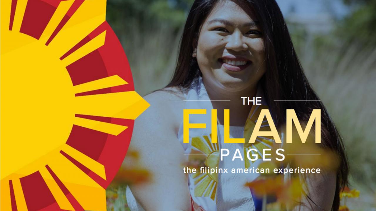 Cover of booklet, "The Filam Pages"