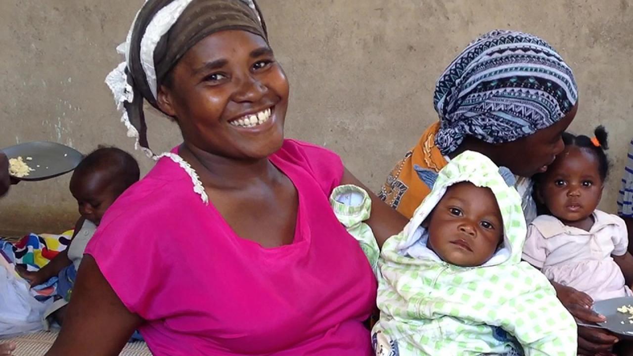 Woman and child in Malawi