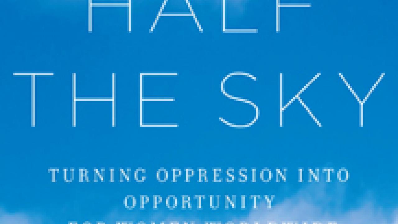 Image: "Half the Sky" cover