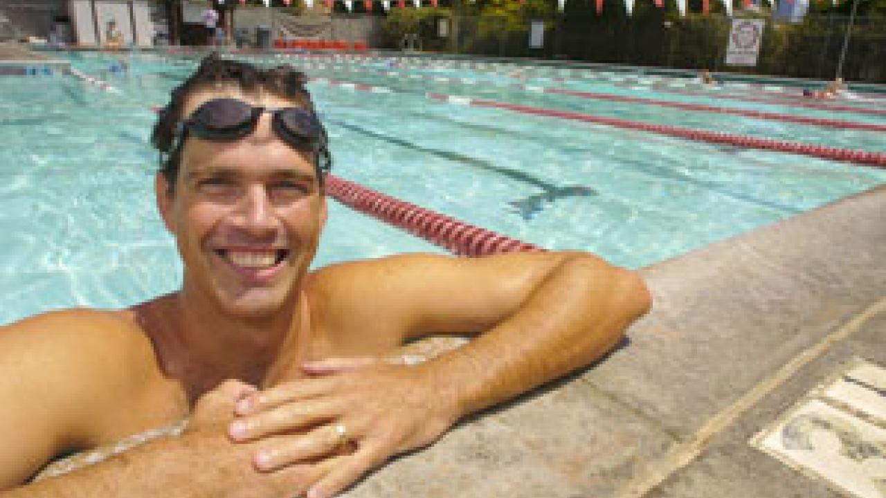 When he&rsquo;s not teaching, researching or chasing his toddler daughter around the house, Associate Professor Andy Hargadon can regularly be found working out as part of the Davis Aquatic Masters club.