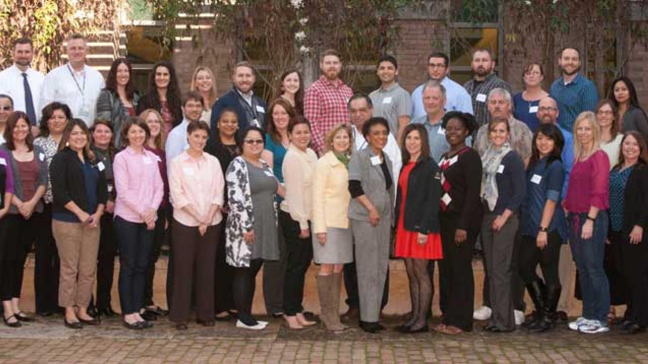 Class photo of 2016 Group Mentoring Program