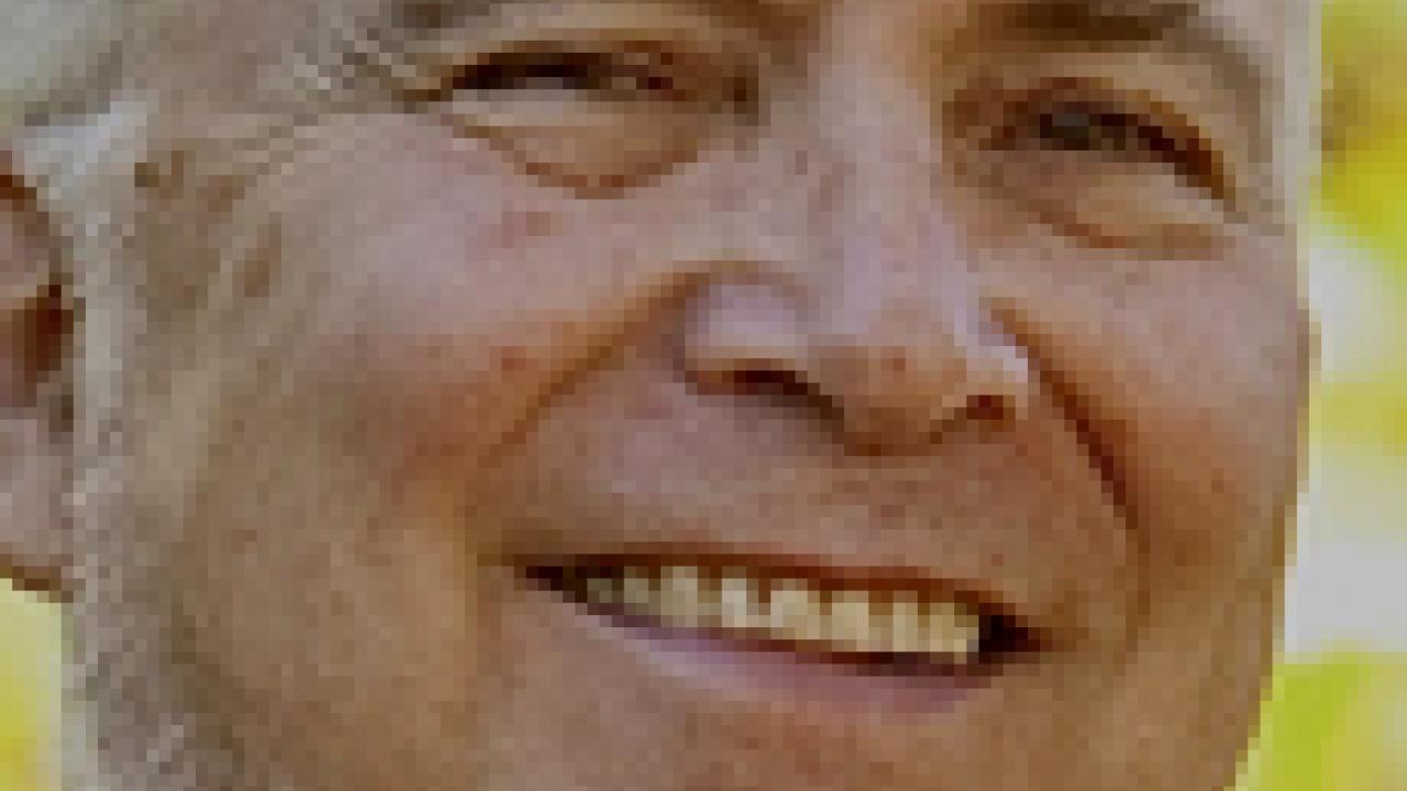 Photo: Professor Emeritus Eldridge Moores