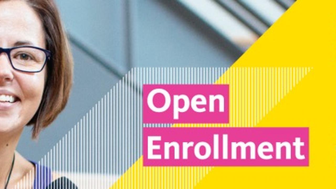 Graphic: Open enrollment web banner