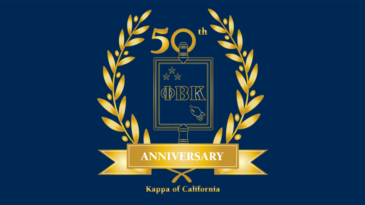 Phi Beta Kappa 50th anniversary logo
