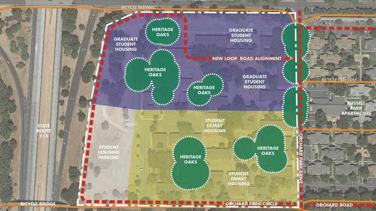 Map of Orchard Park Project