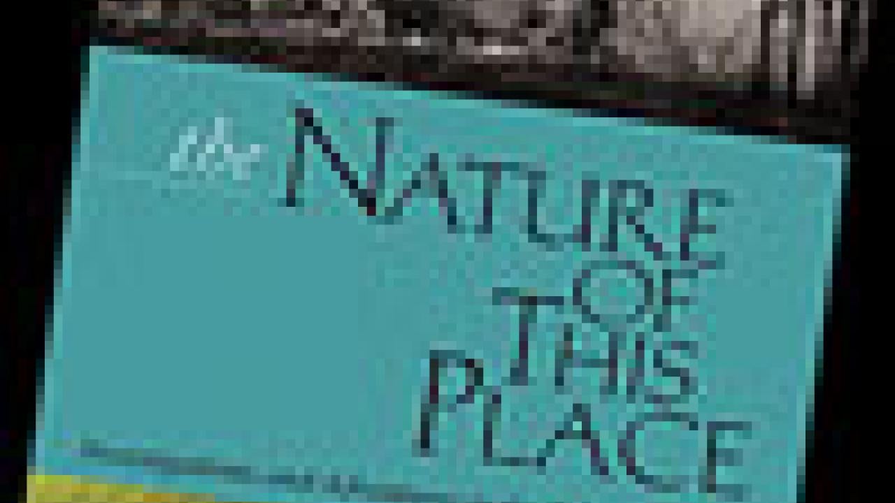Photo: book cover of Nature of This Place